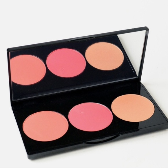 New Smashbox LA Lights Blush & highlight trio palette pacific coast pink - Picture 2 of 6